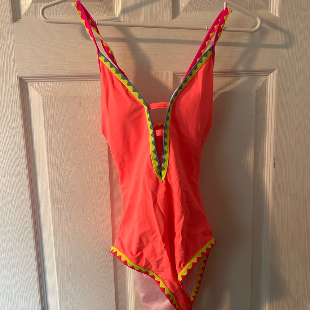Vibrant Pink One-Piece Swimsuit